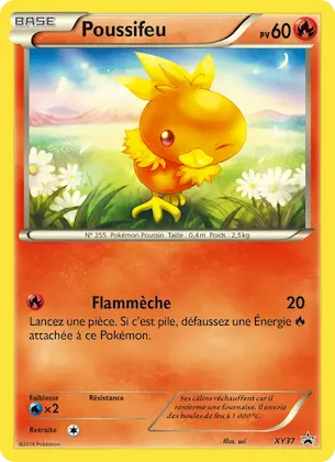 Poussifeu n° XY37 – Promo XY