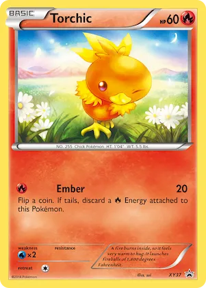 Torchic #XY37 – XY Promos