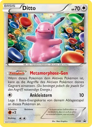 Ditto Nr. XY40 – XY Promokarten