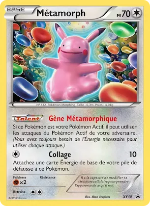 Métamorph n° XY40 – Promo XY