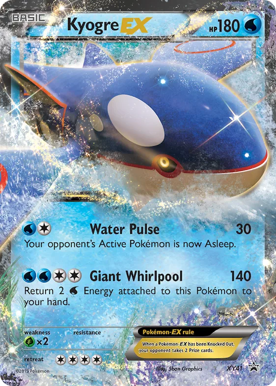 Kyogre-EX #XY41 – XY Promos