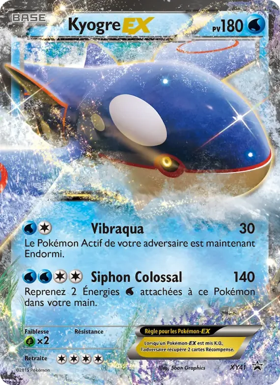 Kyogre EX XY41 – Promo XY