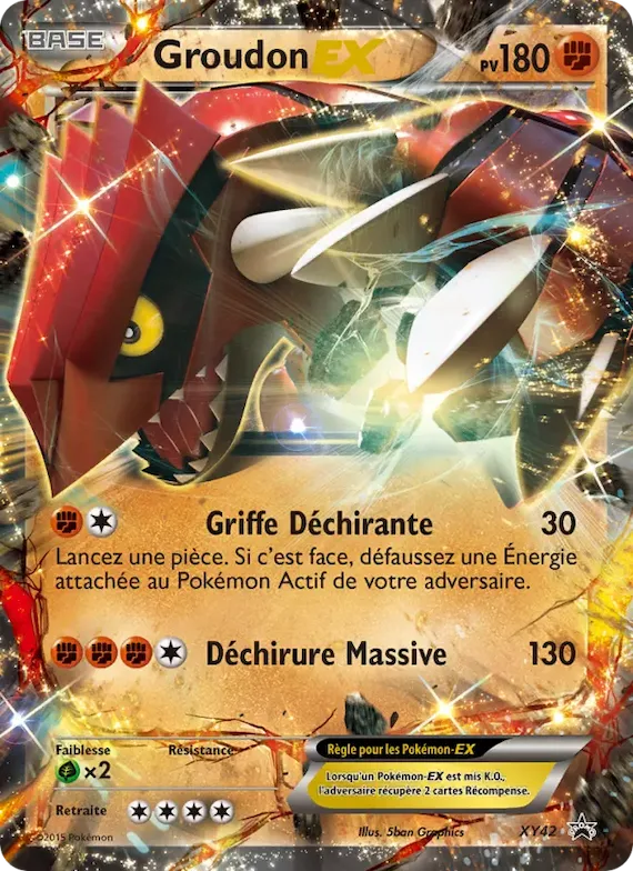 Groudon EX XY42 – Promo XY