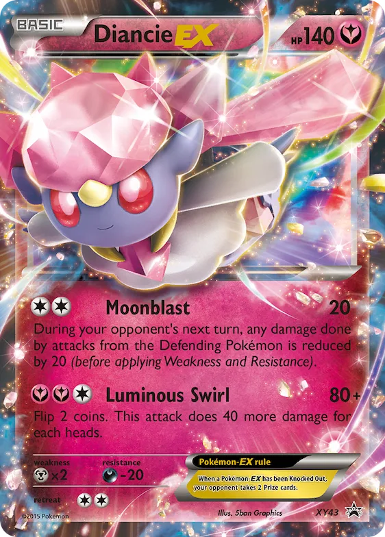 Diancie-EX #XY43 – XY Promos