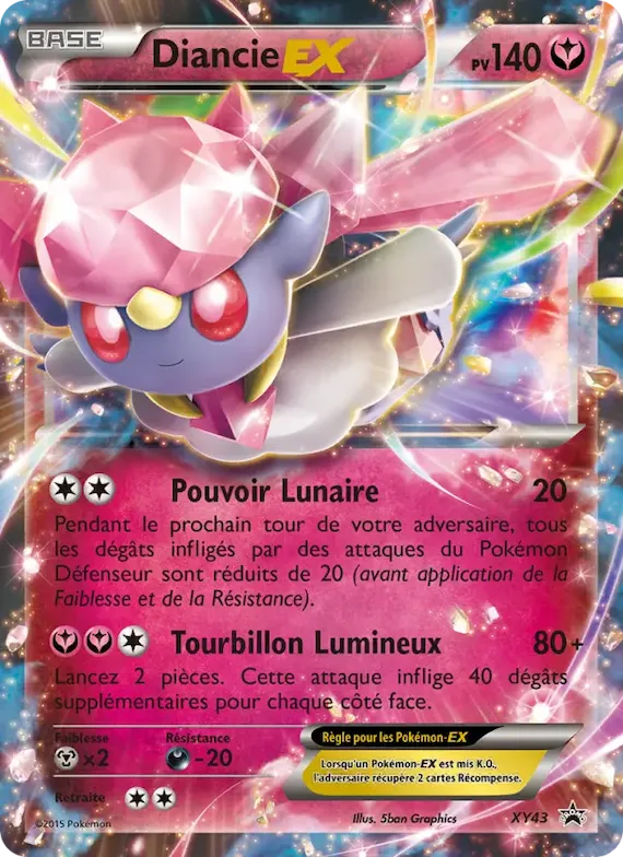 Diancie EX XY43 – Promo XY