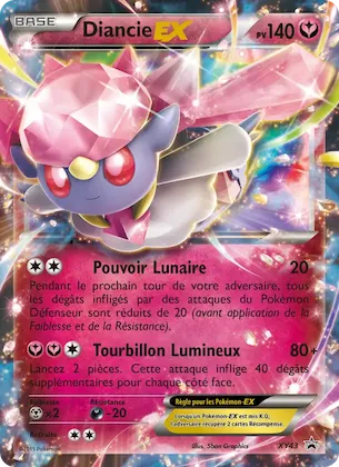 Diancie EX n° XY43 – Promo XY