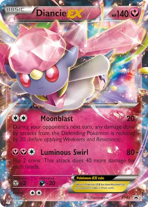 Diancie-EX #XY43 – XY Promos