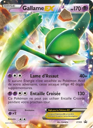 Gallame EX n° XY45 – Promo XY