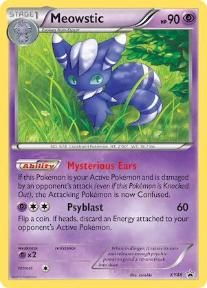 Meowstic #XY48 – XY Promos