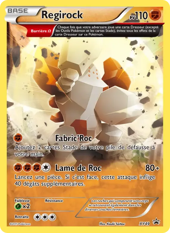 Regirock XY49 – Promo XY