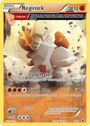 Regirock #XY49 – XY Promos