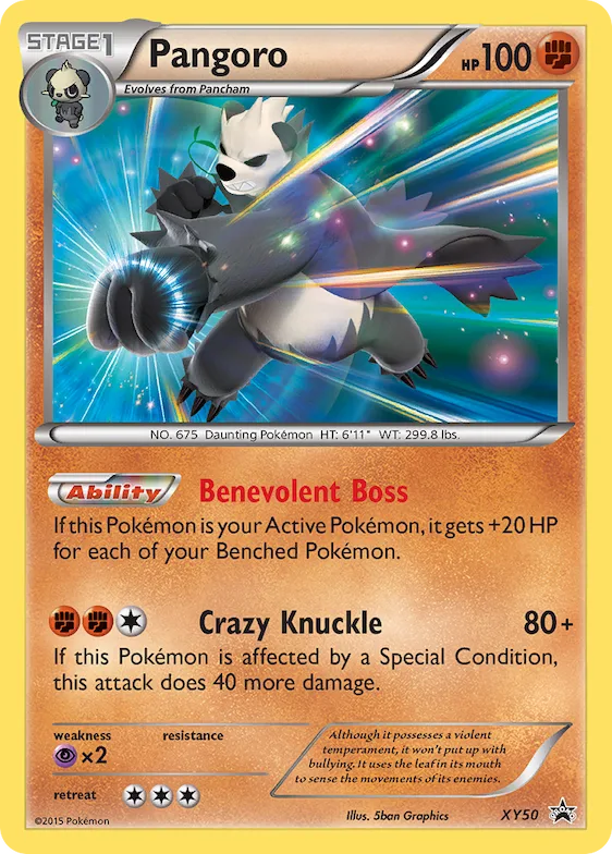 Pangoro #XY50 – XY Promos