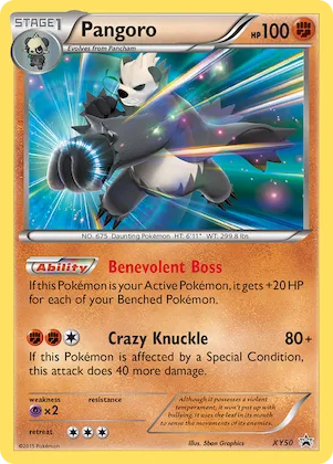 Pangoro #XY50 – XY Promos