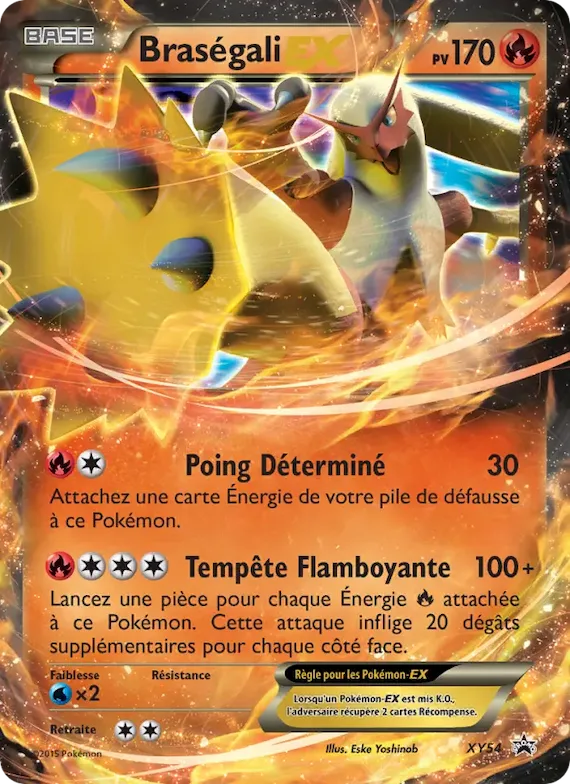 Braségali EX XY54 – Promo XY