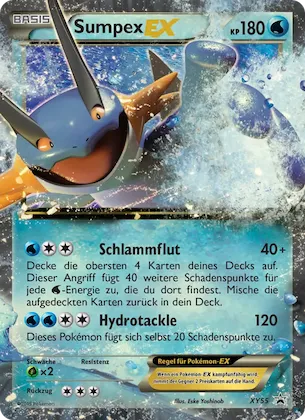 Swampert-EX Nr. XY55 – XY Promokarten