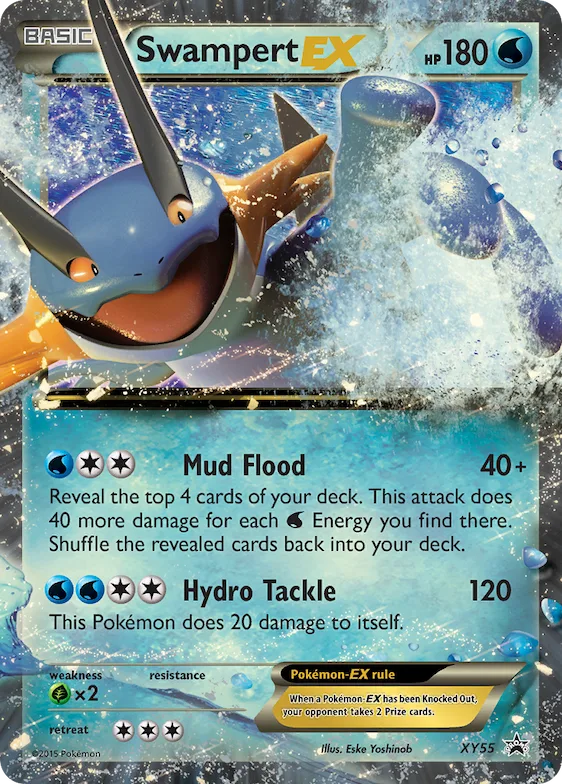 Swampert-EX #XY55 – XY Promos