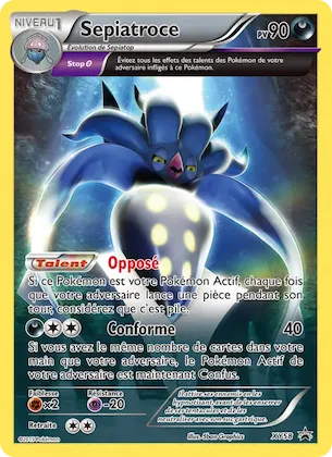 Sepiatroce n° XY58 – Promo XY