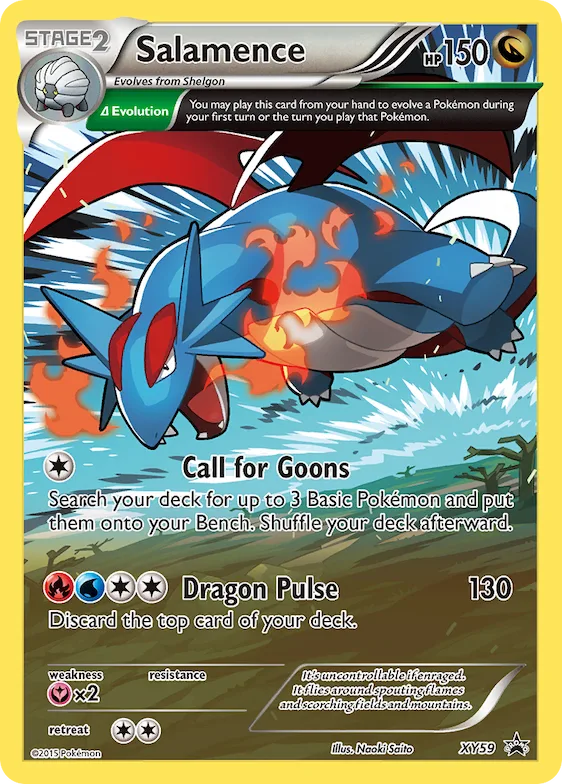 Salamence #XY59 – XY Promos