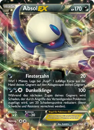 Absol-EX Nr. XY62 – XY Promokarten