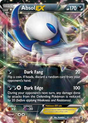 Absol-EX #XY62 – XY Promos