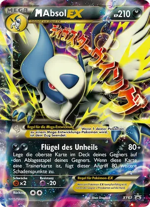M Absol-EX Nr. XY63 – XY Promokarten
