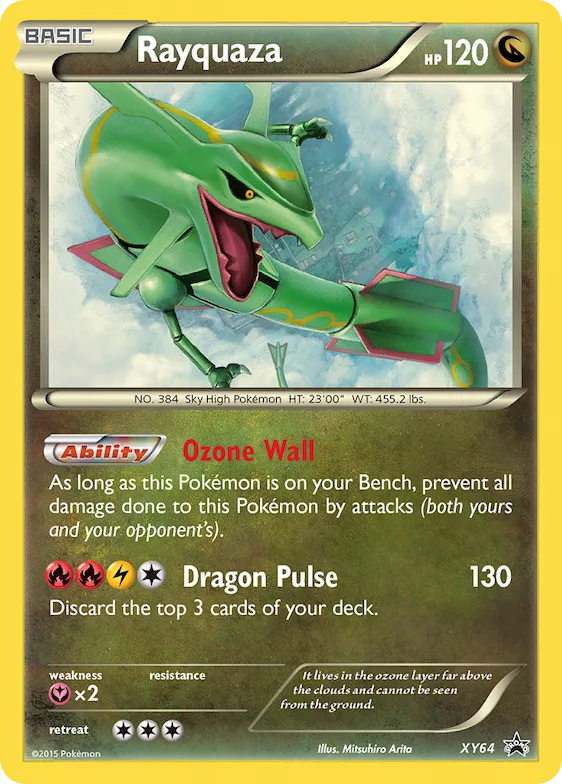 Rayquaza #XY64 – XY Promos
