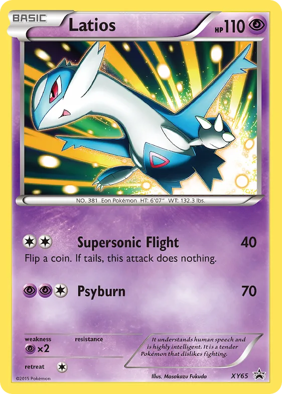 Latios #XY65 – XY Promos
