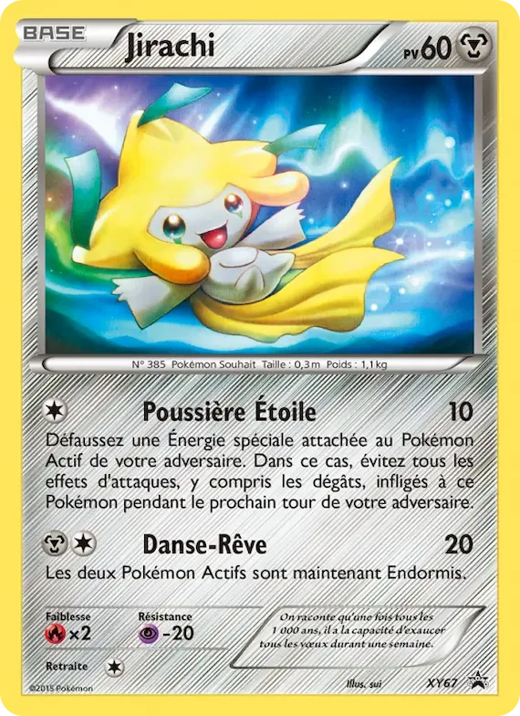 Jirachi XY67 – Promo XY