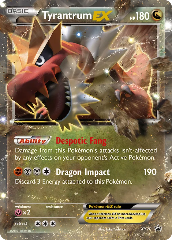 Tyrantrum-EX #XY70 – XY Promos