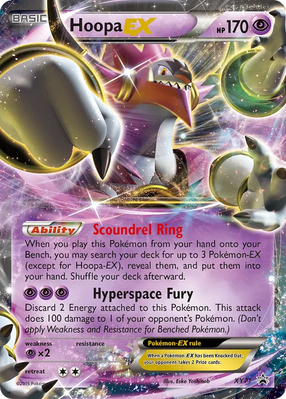 Hoopa-EX #XY71 – XY Promos