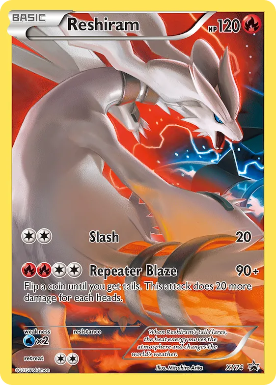 Reshiram #XY74 – XY Promos