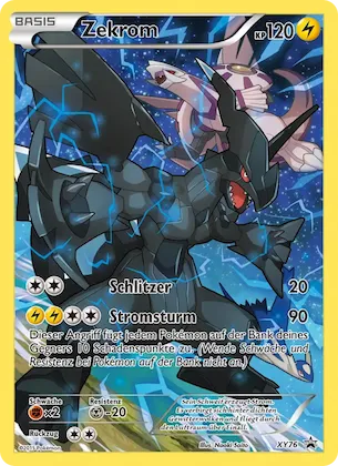 Zekrom Nr. XY76 – XY Promokarten