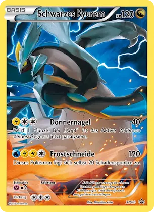Black Kyurem Nr. XY80 – XY Promokarten