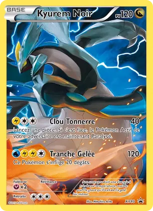 Kyurem Noir n° XY80 – Promo XY