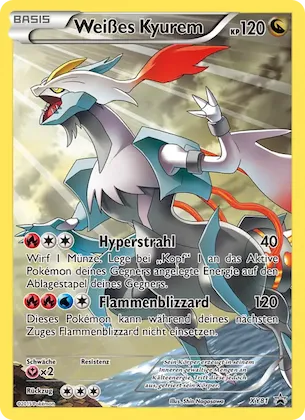 White Kyurem Nr. XY81 – XY Promokarten