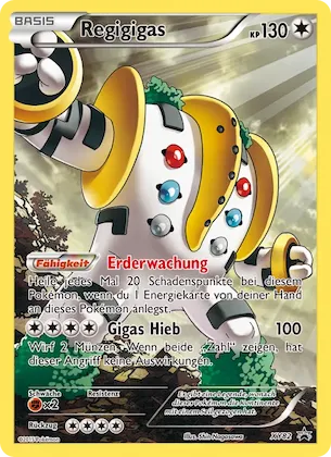 Regigigas Nr. XY82 – XY Promokarten