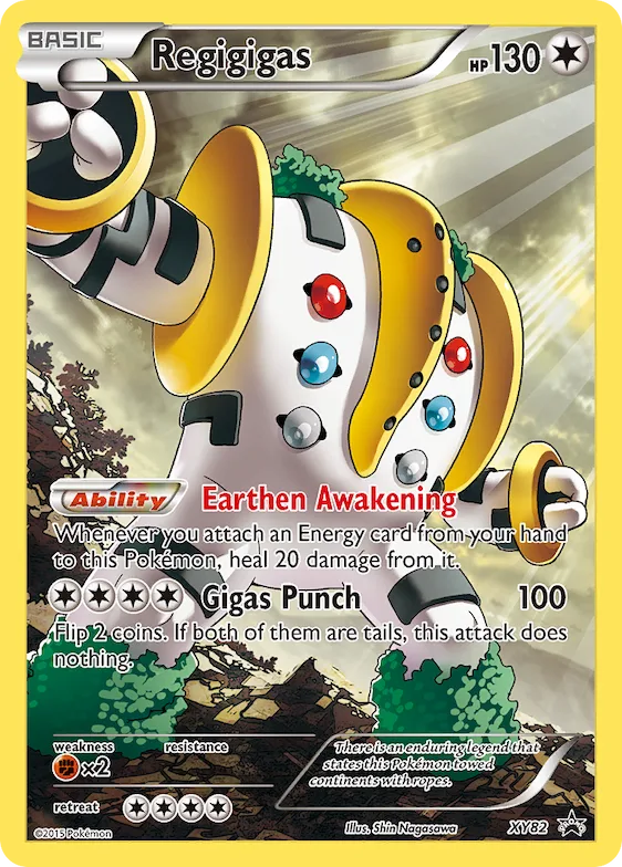 Regigigas #XY82 – XY Promos