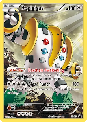 Regigigas #XY82 – XY Promos