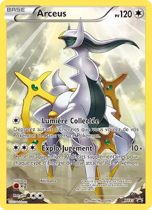 Arceus n° XY83 – Promo XY