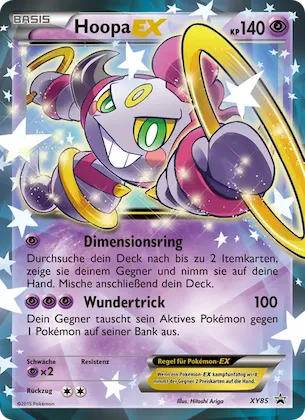Hoopa-EX Nr. XY85 – XY Promokarten