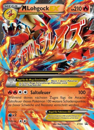 M Blaziken-EX Nr. XY86 – XY Promokarten