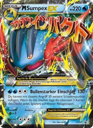 M Swampert-EX Nr. XY87 – XY Promokarten