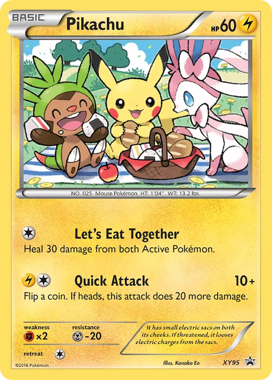 Pikachu #XY95 – XY Promos