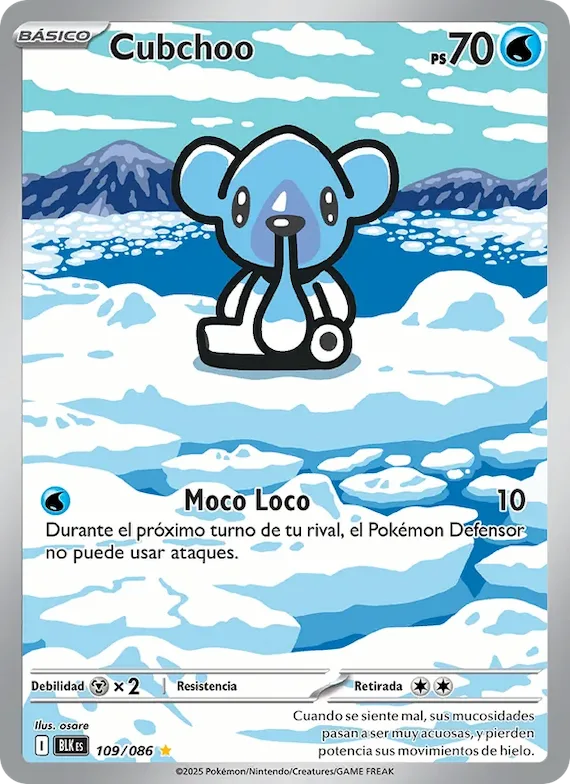 Cubchoo 109 – Fulgor Negro