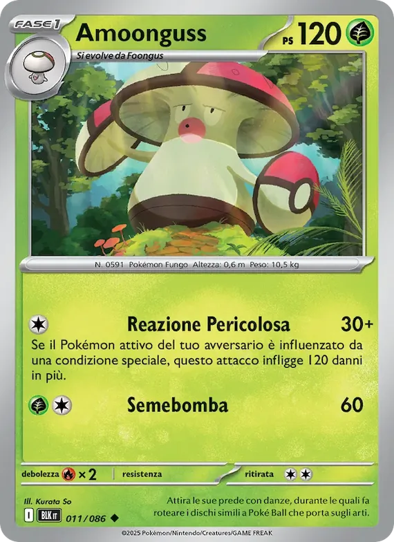 Amoonguss 11 – Luce Nera
