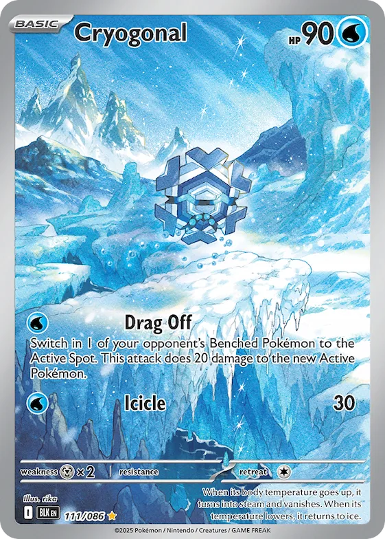 Cryogonal #111 – Black Bolt