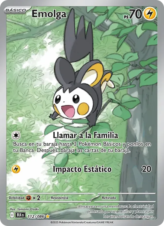 Emolga 112 – Fulgor Negro