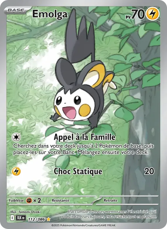 Emolga 112 – Foudre Noire