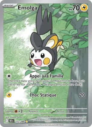 Emolga n° 112 – Foudre Noire