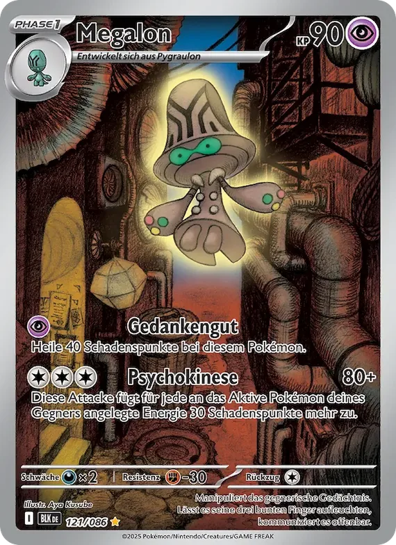 Megalon 121 – Schwarze Blitze
